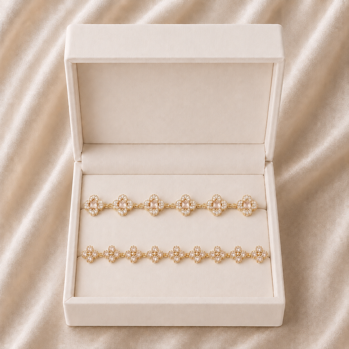 CHAMPAGNE DUO l Armband