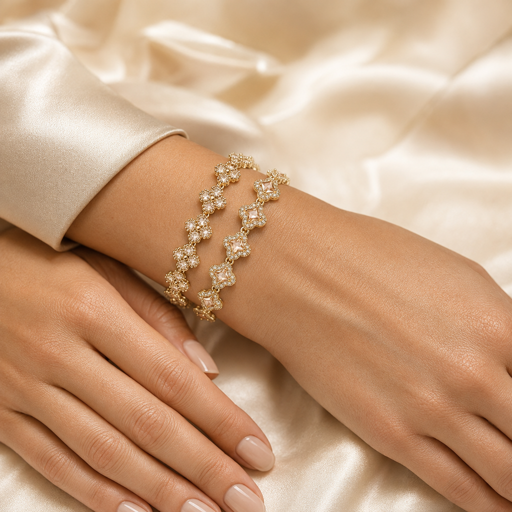 CHAMPAGNE DUO l Armband